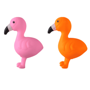TPR Venting Animal Flour Flamingos Stress Relief Toy Slow Rebound Simulation Flamingos Venting Ball
