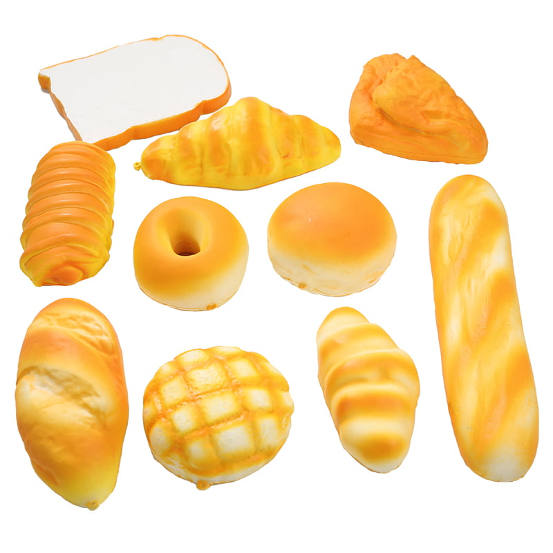 Hot Selling squishy toys 15~30cm Artificial dessert food squeeze eco-friendly fidget slow rise giant bread for children