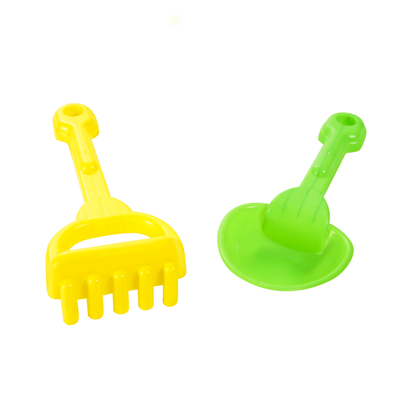 High quality plastic 2 pcs set beach tool summer beach toy