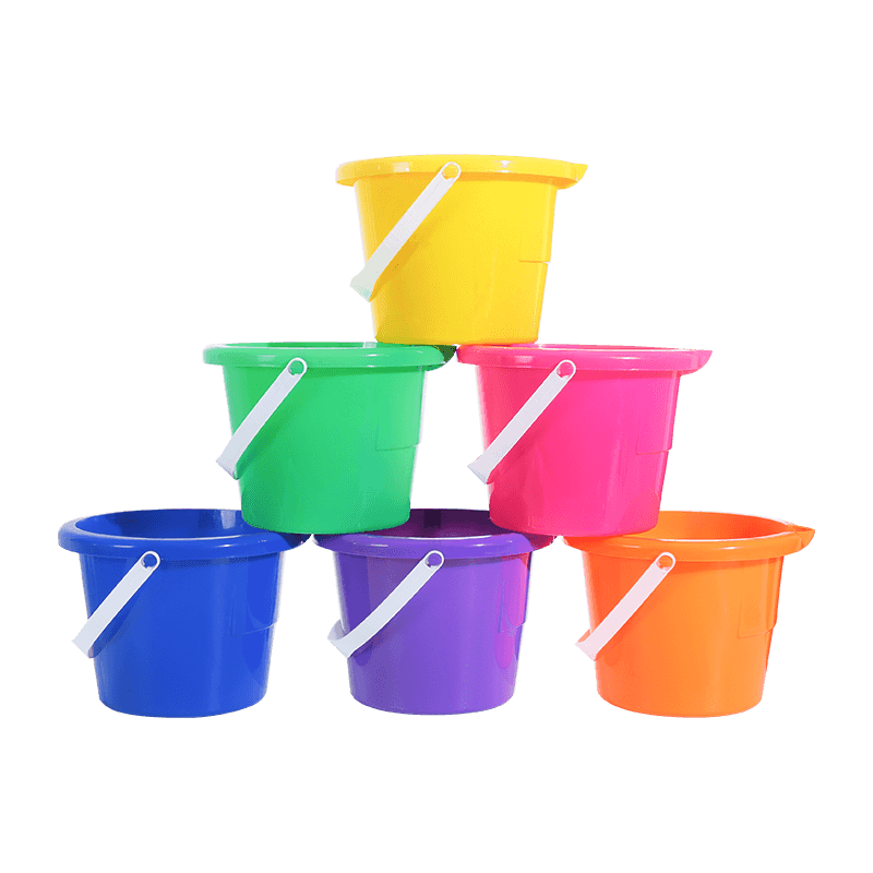 Summer Beach toys Children Outdoor toy 11 Inch Bucket W/O Sand Beach Pail With Shovel