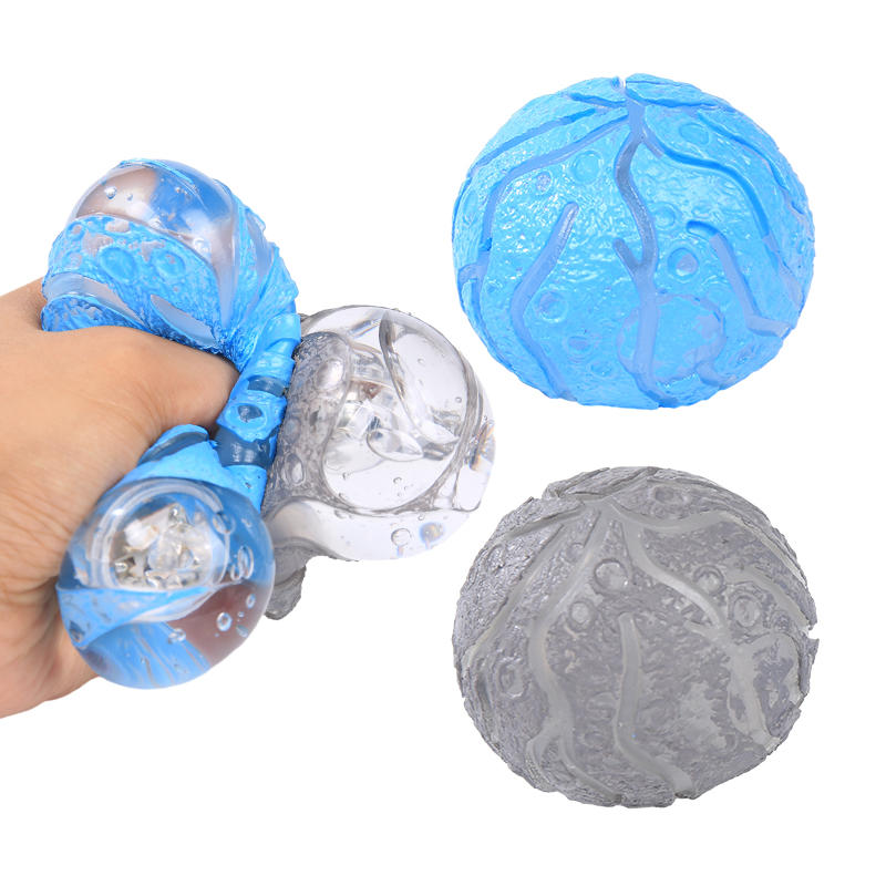 Educational squishy planet lava water ball for kids