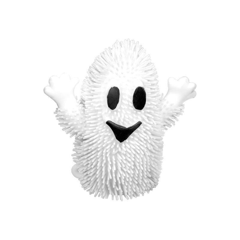 Wholesale Fidget Sensory TPR Halloween Toys Pop Out White black Ghost Squeeze Pumpkin Toy