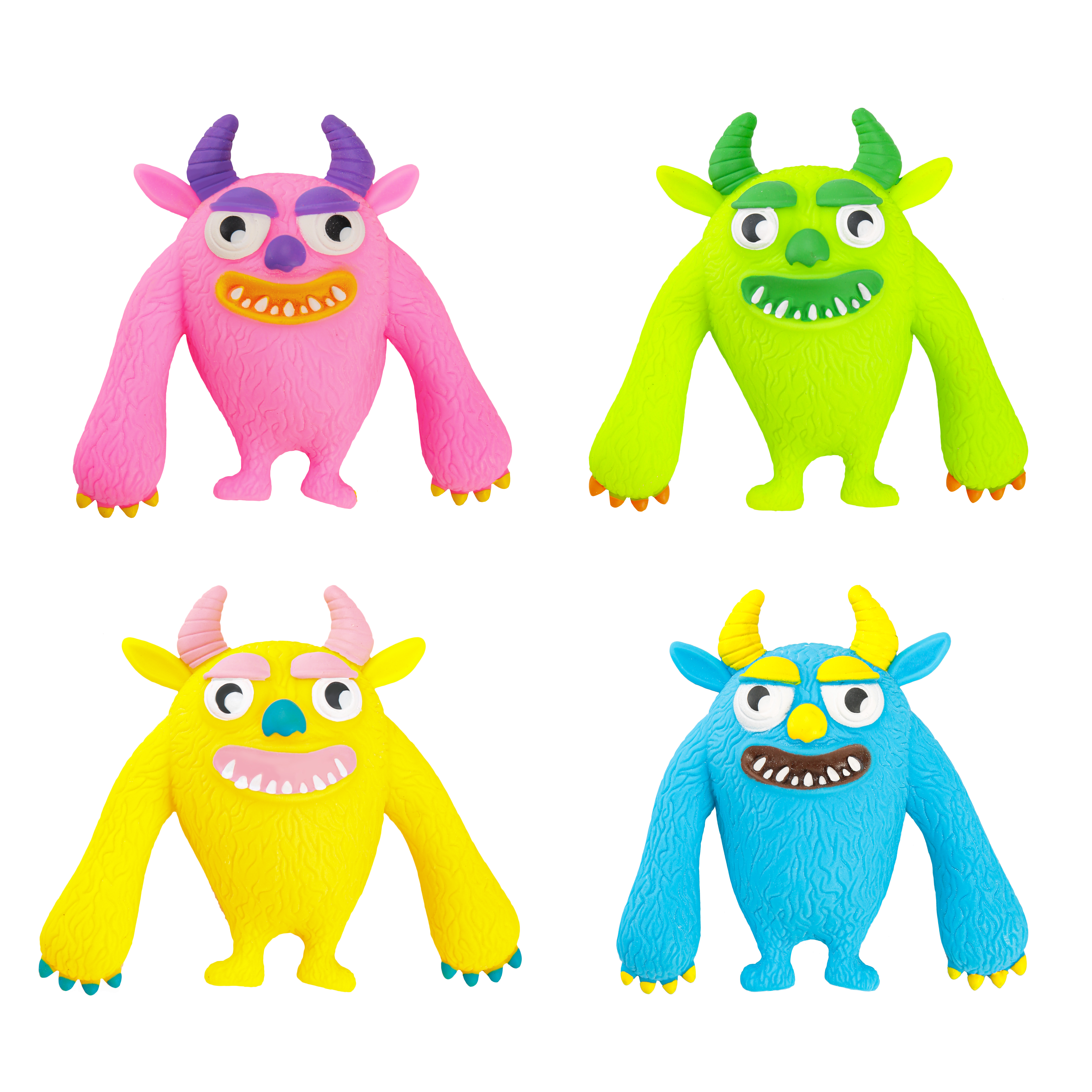 Wholesale Anti Stress TPR Sensory Fidget Stress Ball Ox Horn Monster Squeeze Toys
