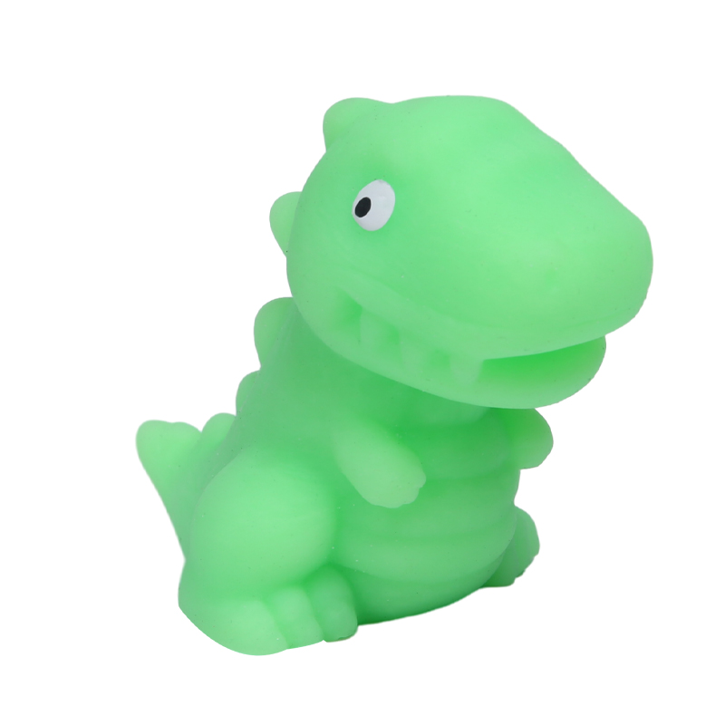 Popular wholesale squishy toys dinosaur mini soft rubber 2 inch fidget toys cute tpr mochi toys for kids