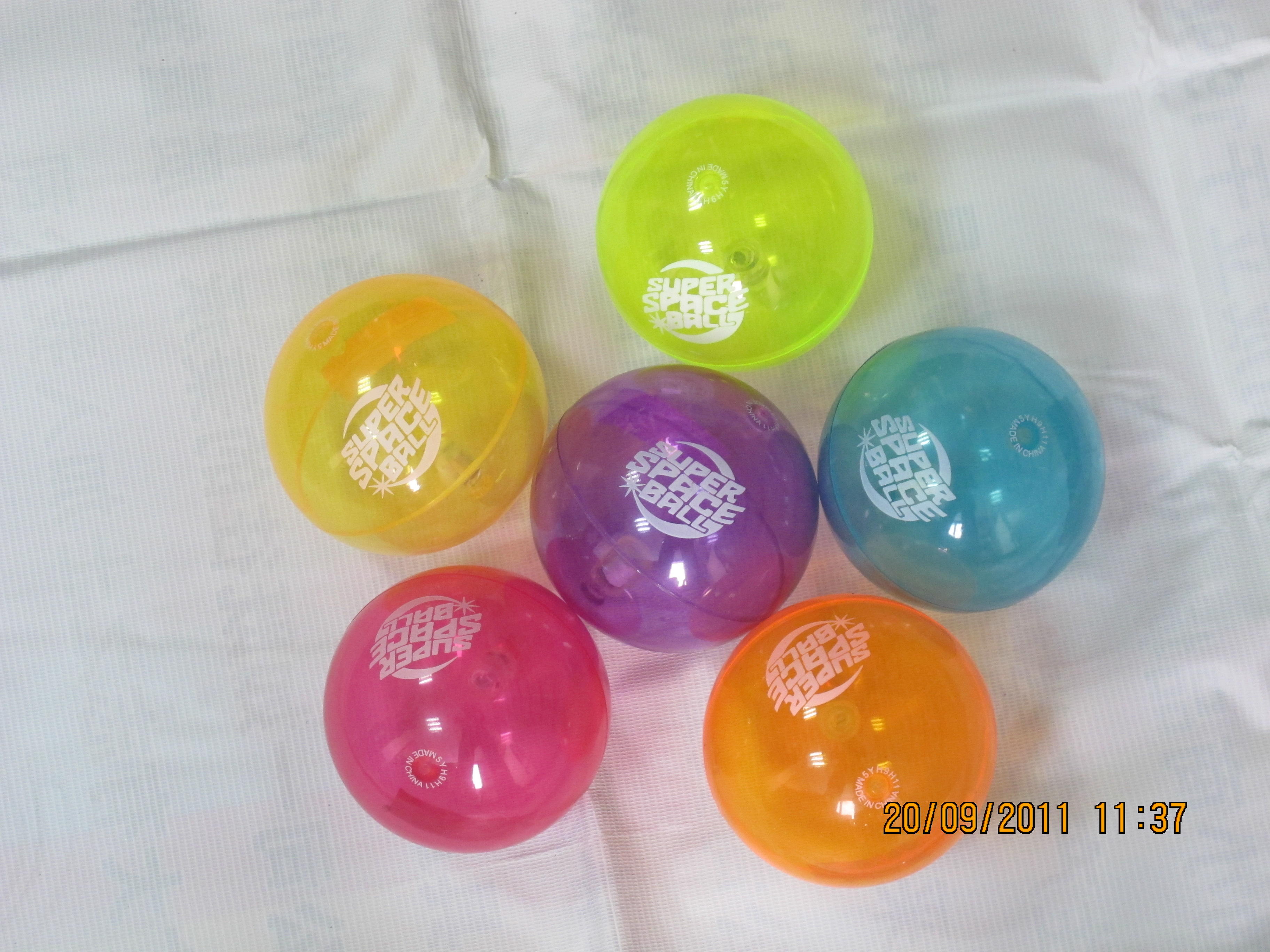 Wholesale high quality hard TPU printing bouncing ball for children