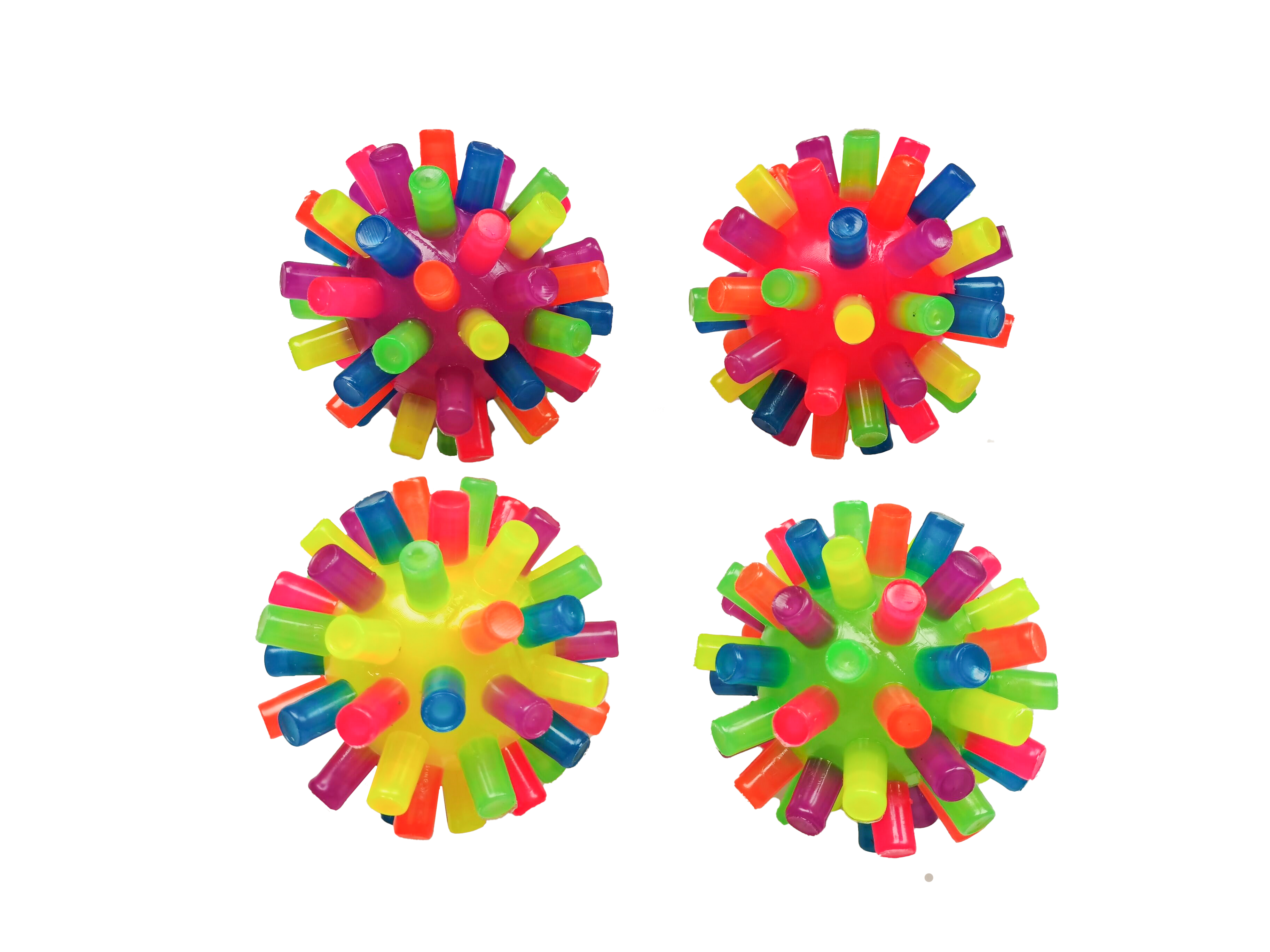 High quality fidget multi color spiky ball toy