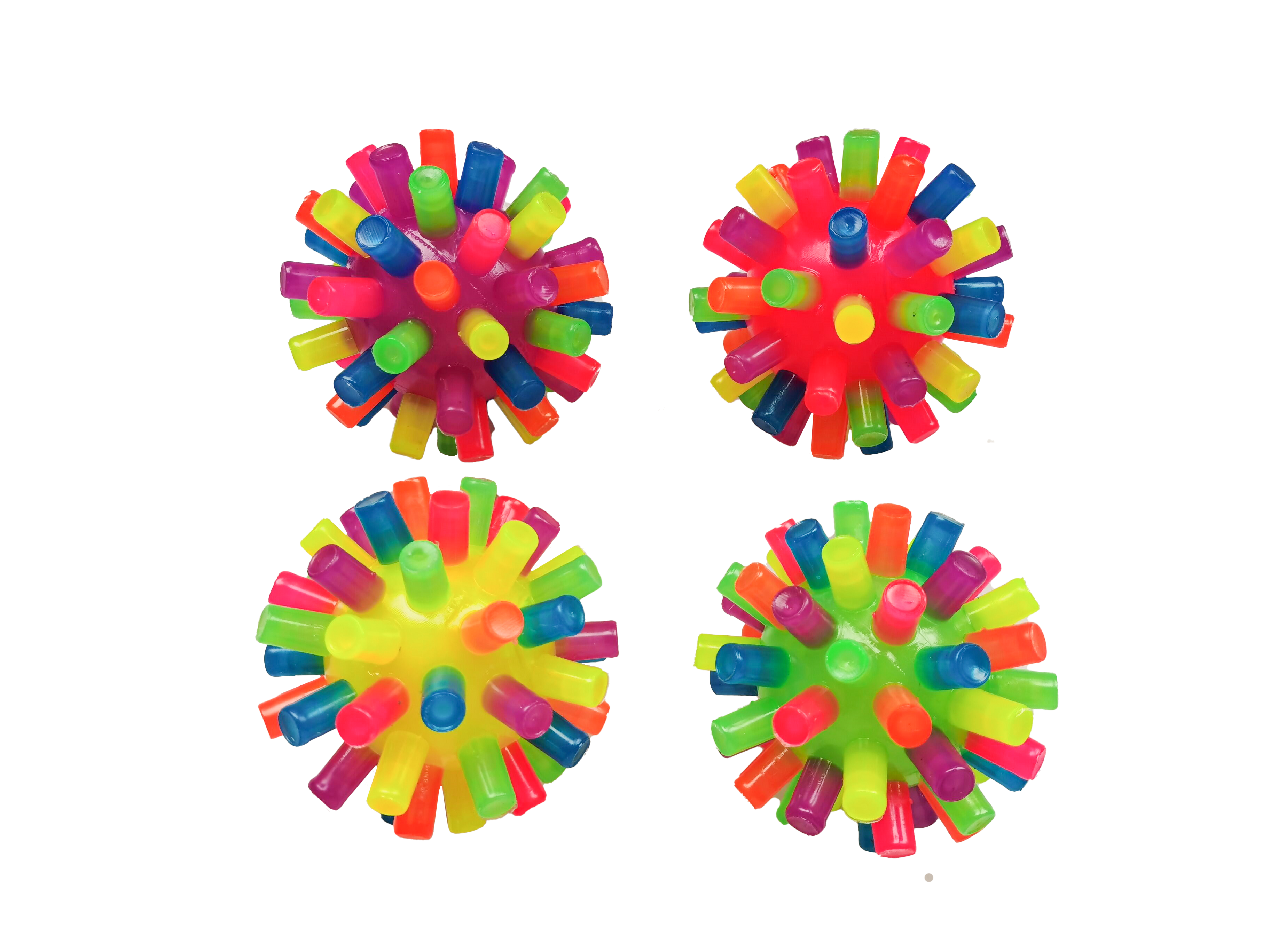 High quality fidget multi color spiky ball toy