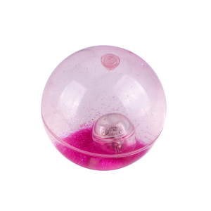 Hot selling wholesale fidget toy Water glitter Filled Bouncing Ball